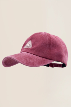 Кепка KUL'TURA "Logo K" Garment Dyed Бордовый