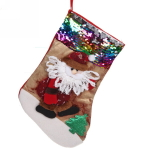 Носок новогодний CANDY 35*25 см «Краски нового года», микс
