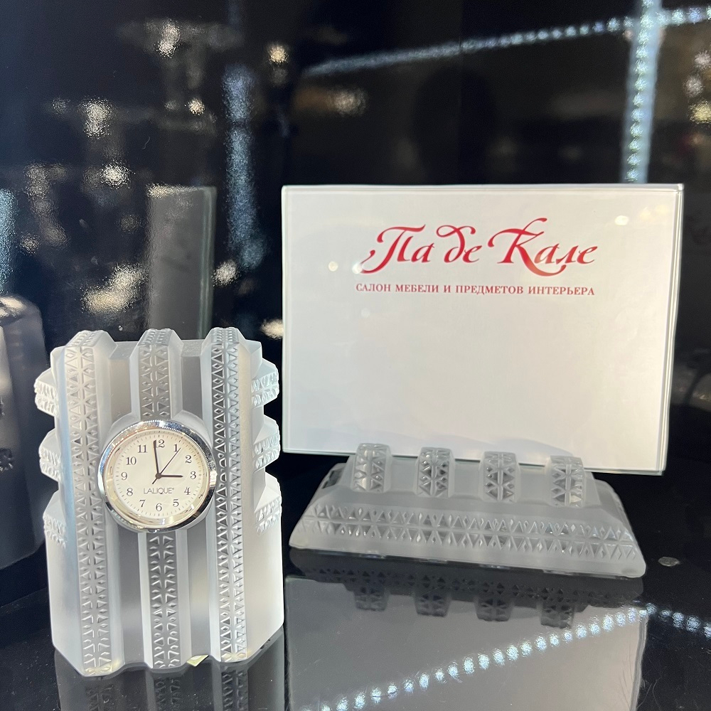 Подставка для фото New York прозрачная Lalique