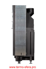 Каминная топка Экокамин ВЕГА 800 P подовое горение принтинг