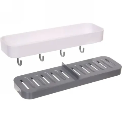 Мыльница с липким слоем двойная 28х8,5х8см