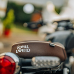 Водительское сиденье Royal Enfield, коричневого цвета, арт. 1990532