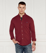 рубашка POLO RALPH LAUREN - бордовый(710654408)
