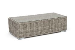 "Боно" журнальный столик из искусственного ротанга, цвет бежевый