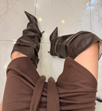 Сапоги с широким голенищем WISPER