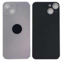 Задняя крышка для Apple iPhone 14 Фиолетовый (стекло, широкий вырез под камеру)