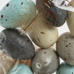 GAEM Набор из 12-ти изделий декоративных "Яйцо", L11 W3 H17 см