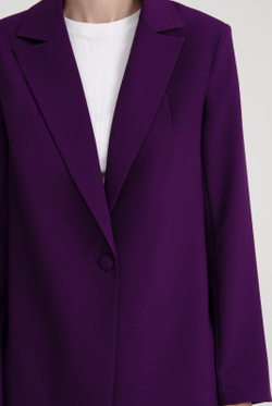 Жакет женский 4548зпа, Баклажан #513Бак044548зпа