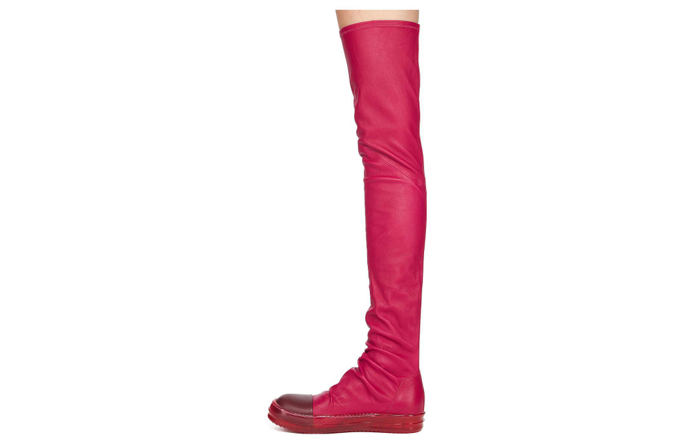 RICK OWENS/RO Over the knee Boots Women"s Pink
