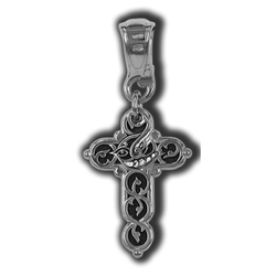 Крестик для девушки. Процвете Древо Креста.