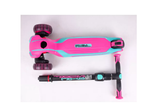 Самокат Tech Team Surf girl celadon-pink 1/4 бирюзовый-розовый