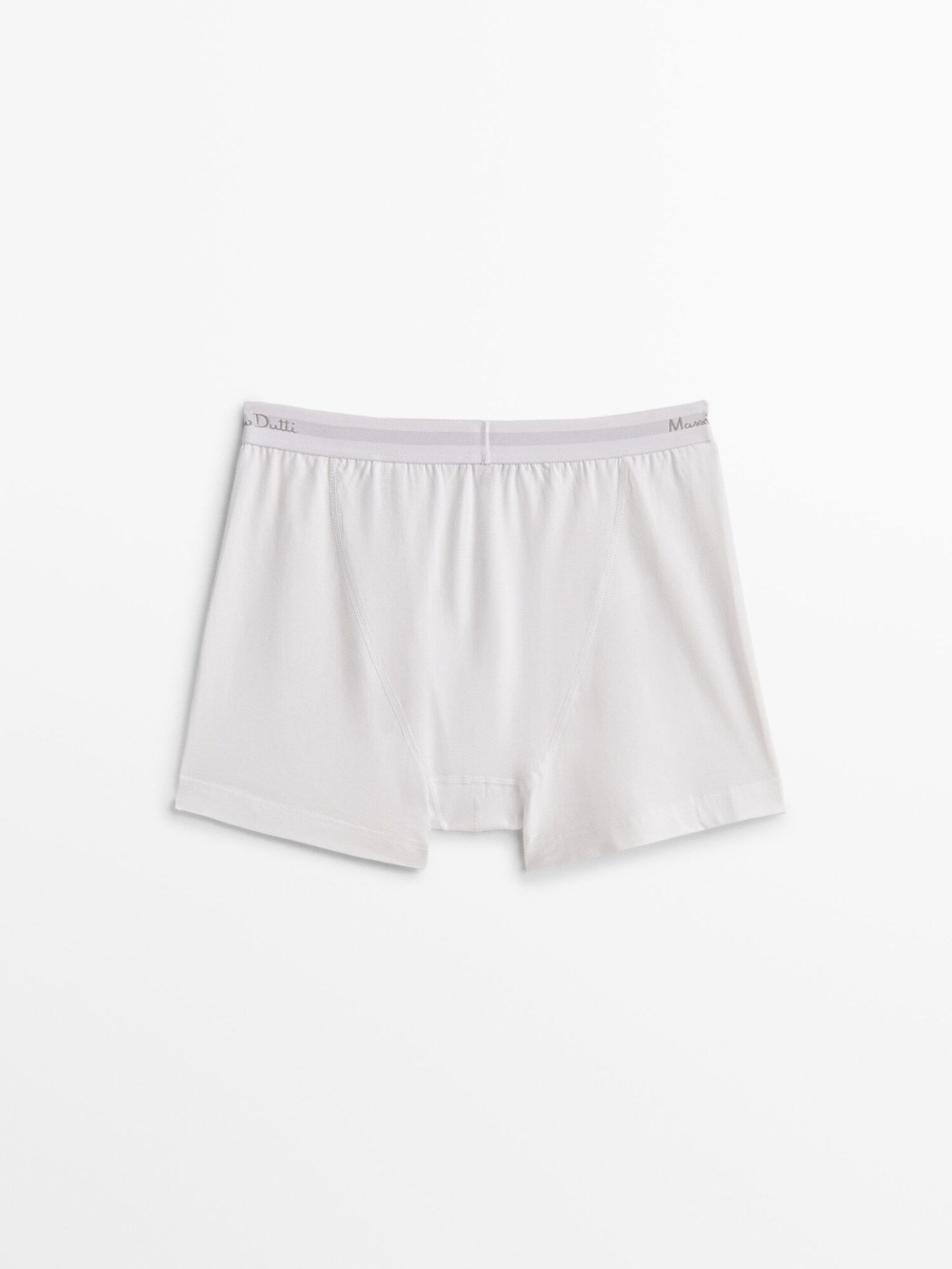 Massimo Dutti Трусы-боксеры из хлопка, белый