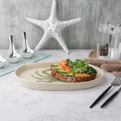 Блюдо овальное 29*18 см h2,5 см Crab Green Frutti di Mare P.L. [1]