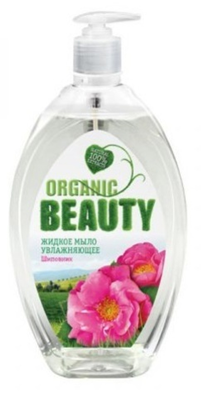 ORGANIK BEAUTY Мыло жид.Увлажняющее с ароматом шиповника 500мл
