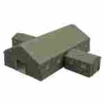 Модуль пневмокаркасный военный «База-невидимка» 12×12×3,5 м из ПВХ, командный пункт