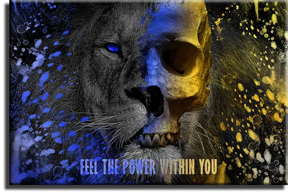 Постер "Лев. Мотивация"