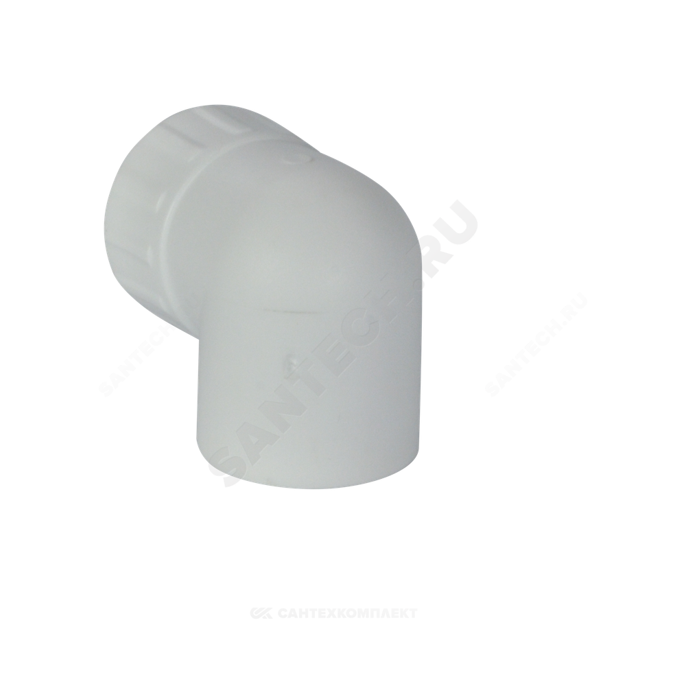 Угольник PP-R комбинированный белый Дн 25х3/4" НР RTP (РосТурПласт) 10802