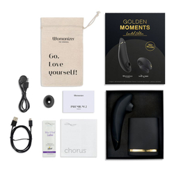 Набор Golden Moments: Womanizer Premium 2 + We-Vibe Chorus