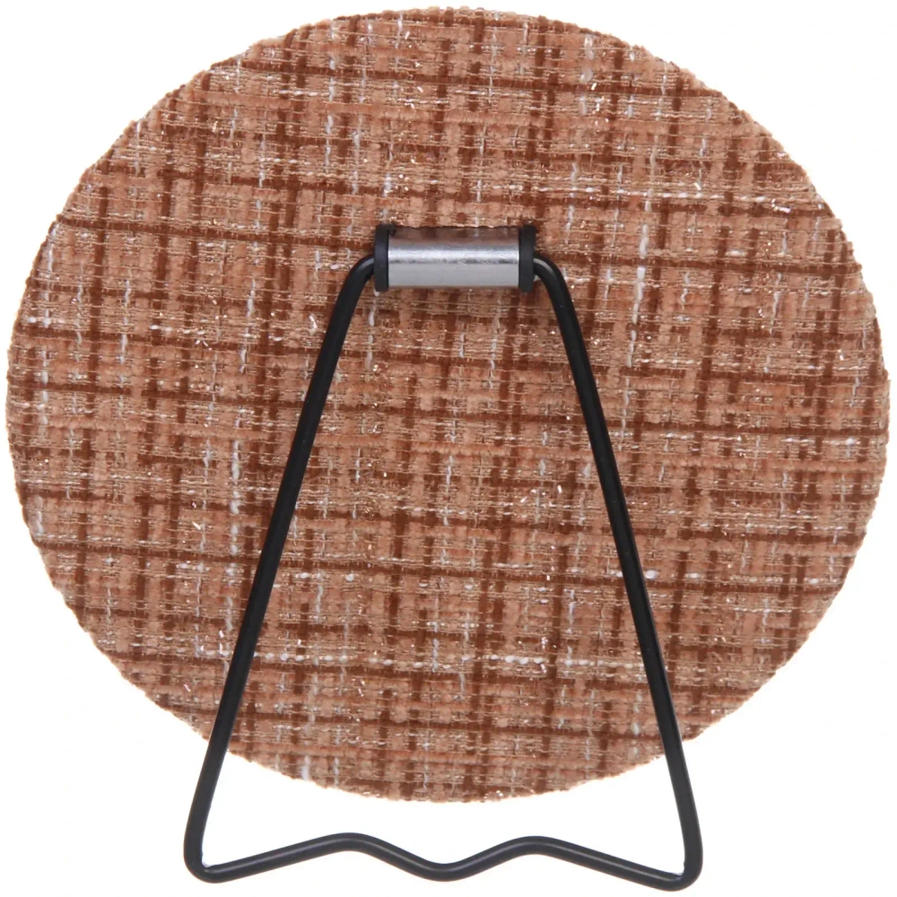 Зеркало настольное «ФРАТЕЛЛИ», кофейный цвет, 15*15см (коробка)