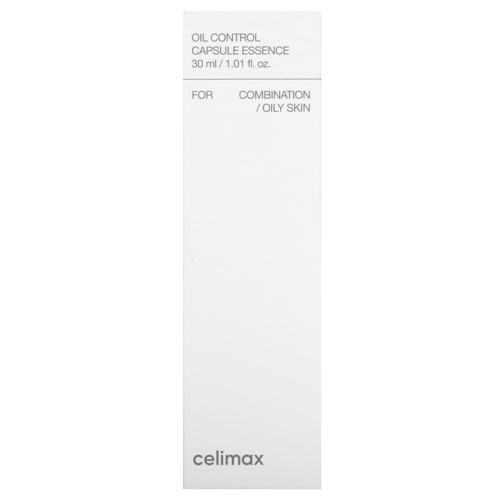 Celimax, Эссенция в капсулах для контроля жирности кожи, для комбинированной / жирной кожи, 30 мл (1,01 жидк. унц.)