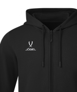 Флисовое худи на молнии ESSENTIAL Cotton Fleece FZ Hoodie, черный, детский