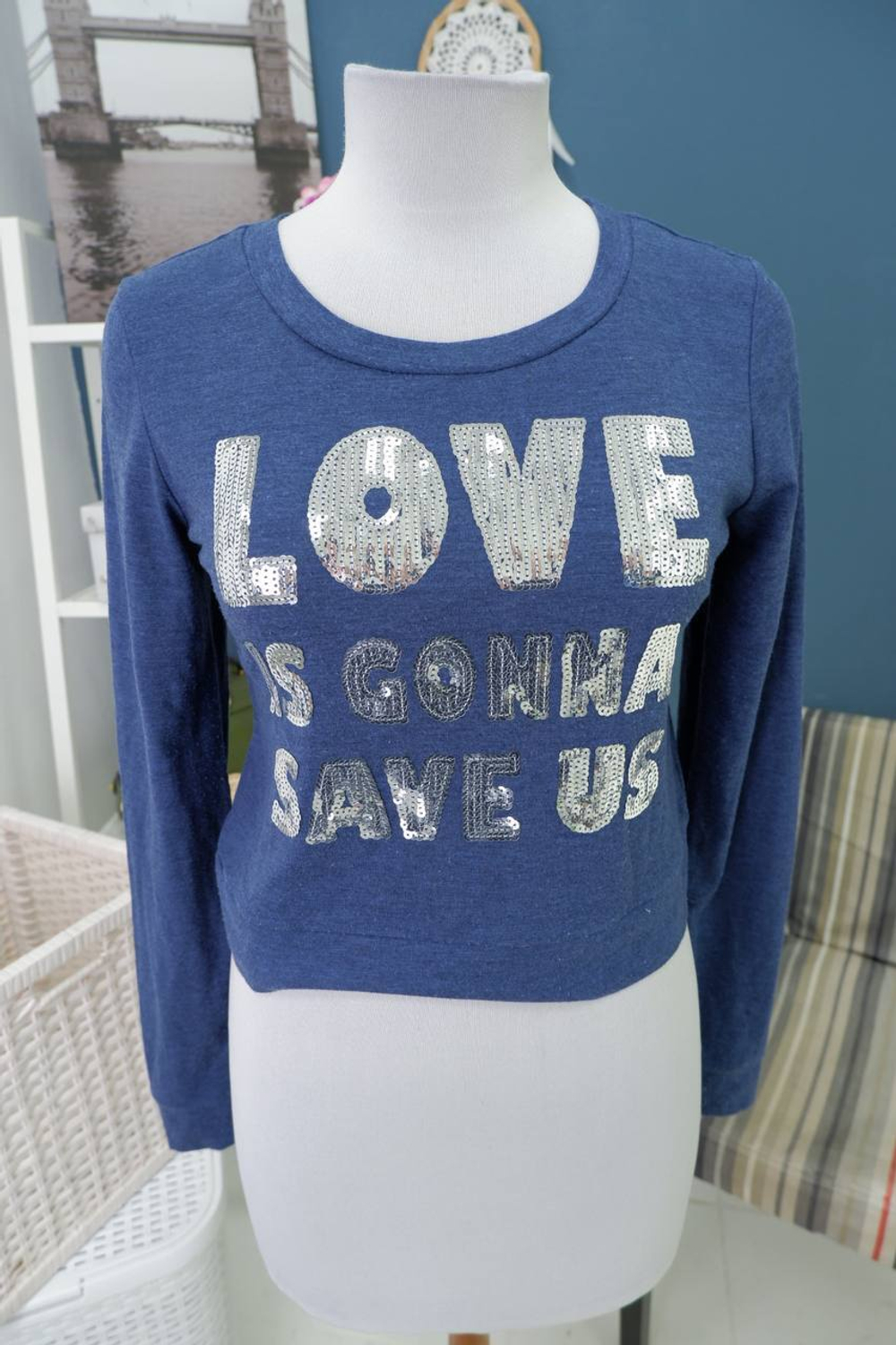 Джемпер Modis с надписью 42 размер