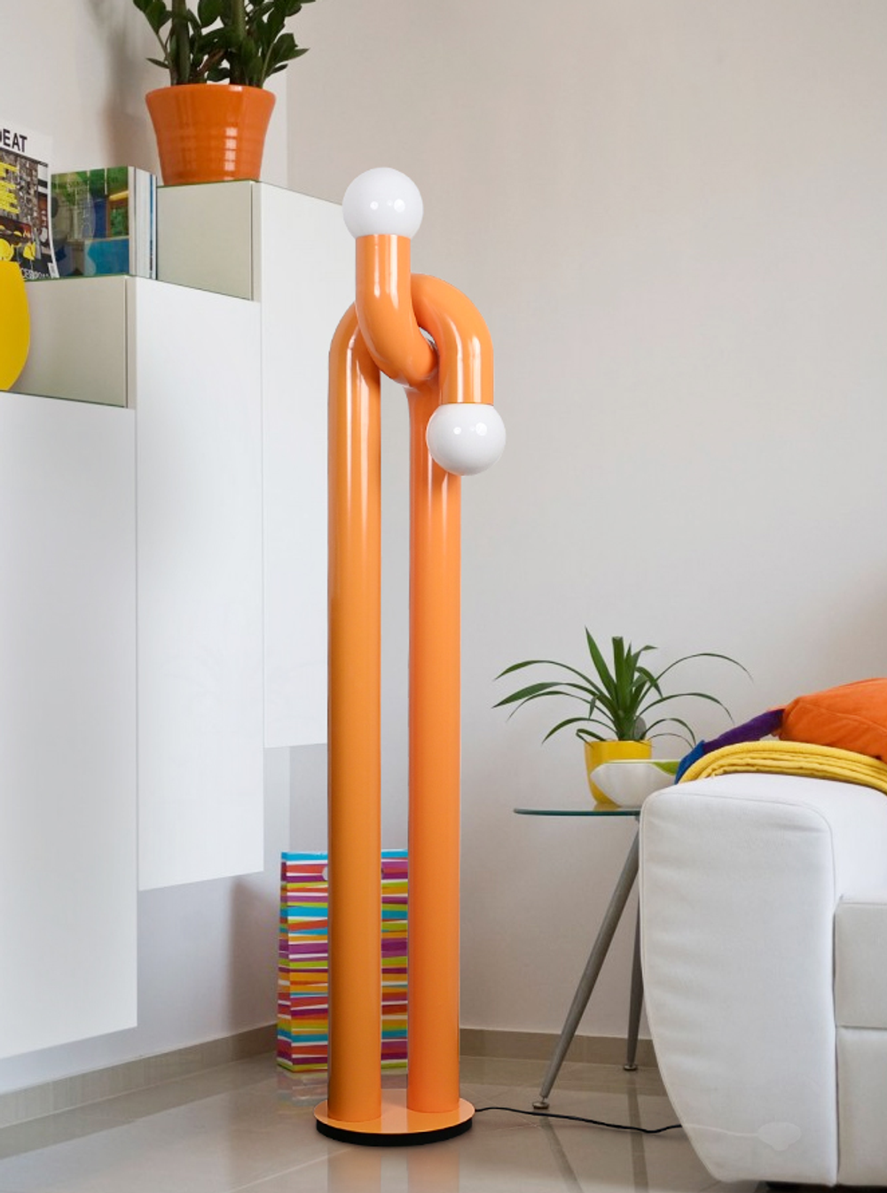 Floor design lamp Him by Maison Figueras