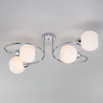 Люстра потолочная 30136/4 хром Tulia Eurosvet