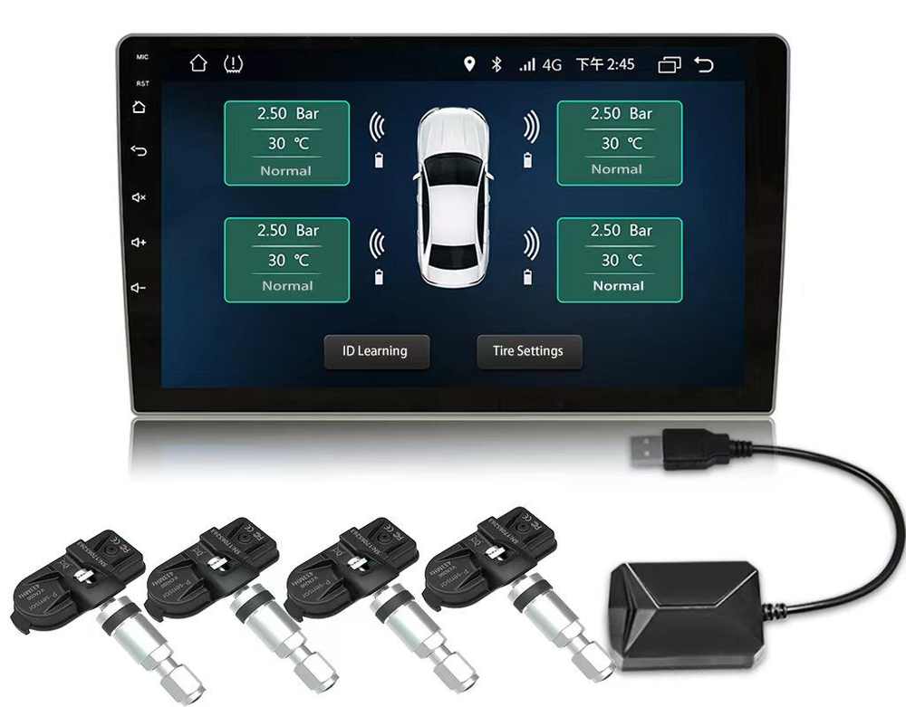 датчики давления в шинах внутренние KUBERG-TPMS-INT-4