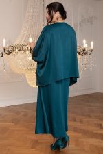 Костюм с юбкой Альсия (изумрудный) К14392-5М LT Collection