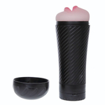 Мастурбатор-ротик с многоуровневой вибрацией (Цвет: телесный)