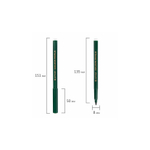 Фломастеры 12цв. CENTROPEN "Colour World", круглые, смываемые, 7550/12TP, 7 7550 1284