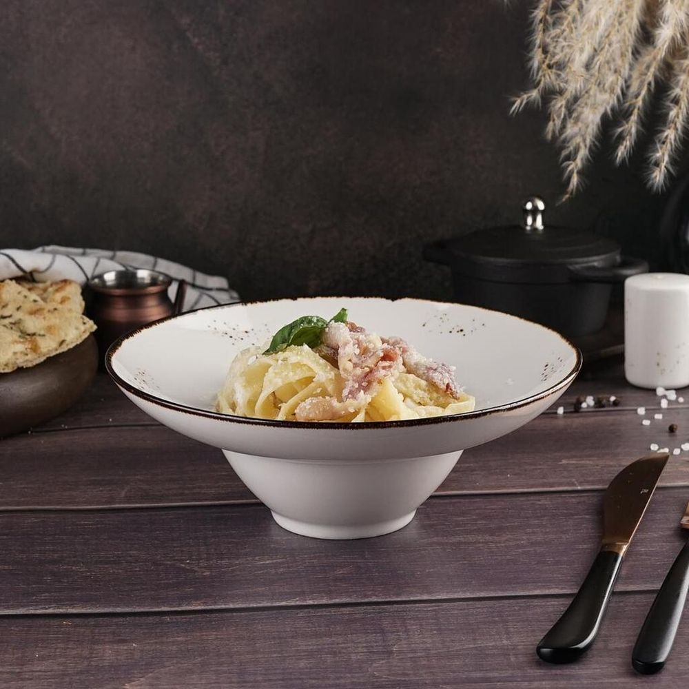 Тарелка глубокая 250 мл d 20,5 см h8 см для пасты Grace Noble [1]