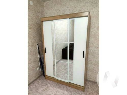 Шкаф-купе Тайм ШКК-03 (крафт/белый)