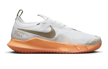 Мужские кроссовки теннисные Nike React Vapor NXT - white/khaki/light bone/orange trance