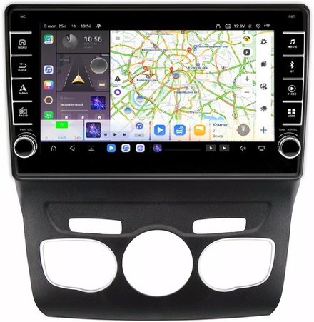 Магнитола для Citroen C4/DS4 2010+ (поддержка БК) - Carmedia OL-1933 (кнопки и крутилки) Android 13, TS20, 6+128Гб, CarPlay, 4G SIM-слот