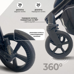 Прогулочная коляска Sweet Baby Unica Black