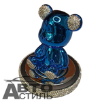 Ароматизатор-игрушка -на торпеду- Мишка - YC-14BLU синий