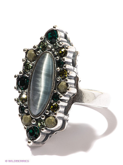 "Паргелия" кольцо в серебряном покрытии из коллекции "Aura-X" от Jenavi