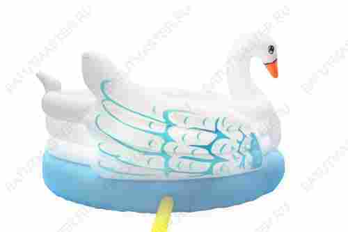 Батут для дачи "Волшебный лебедь" 4,0*3,2*2,45м