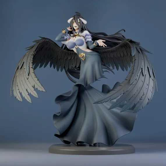 Albedo black wings - Overlord