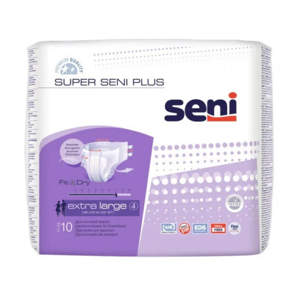 Подгузники для взрослых Seni Super Plus Large 10 шт