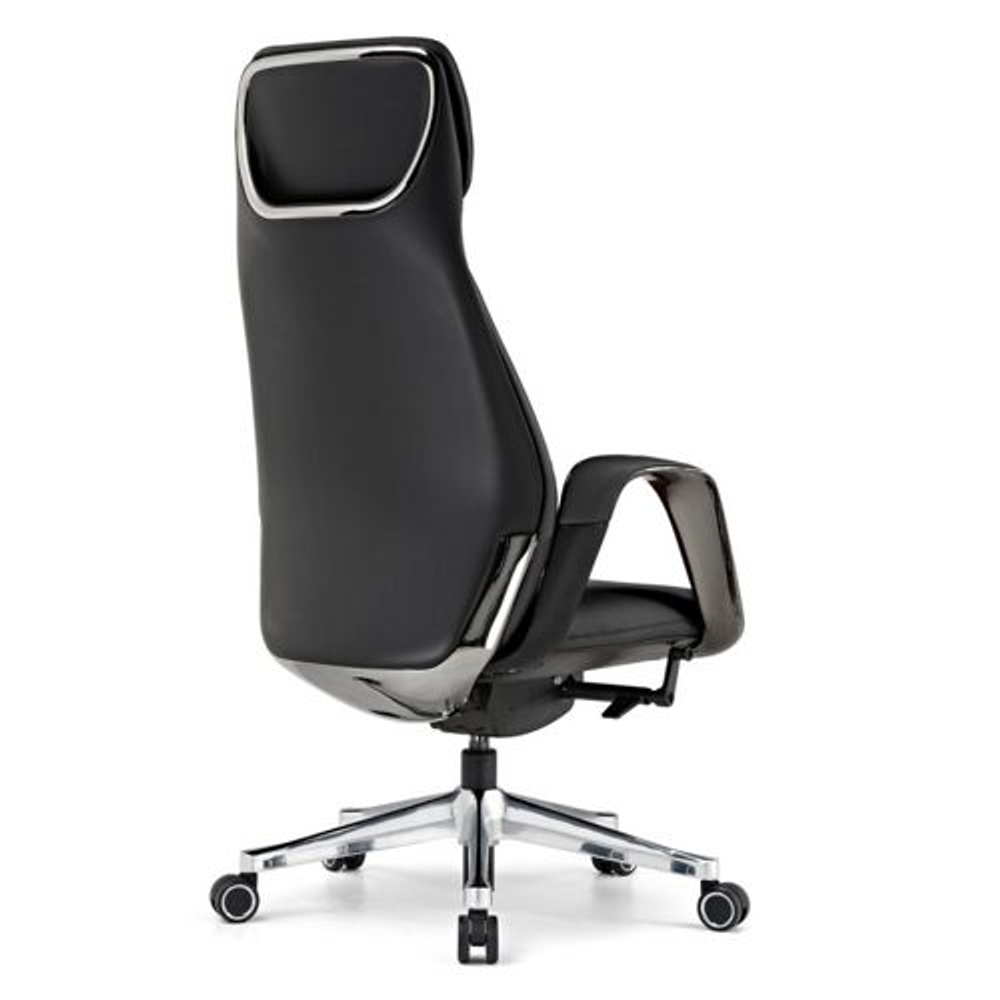 Кресло руководителя Eureka OC07 SERENE / Nappa кожа, Оранжевый