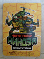Коллекционная игровая карточка ЧЕРЕПАШКИ-НИНДЗЯ Боевая четвёрка: Путь ниндзя 17 (№ 17/260 ) "МИКЕЛАНДЖЕЛО"