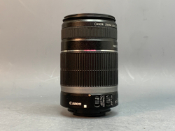 Canon EF-S 55-250mm 4-5.6 IS царапка на передней линзе