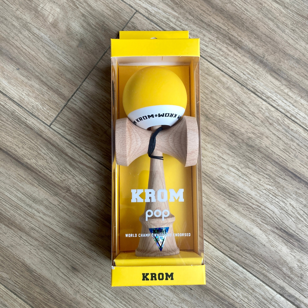 Кендама KROM POP - Yellow