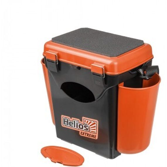 Ящик зимний Helios &quot;FishBox&quot; односекционный (10л) оранжевый