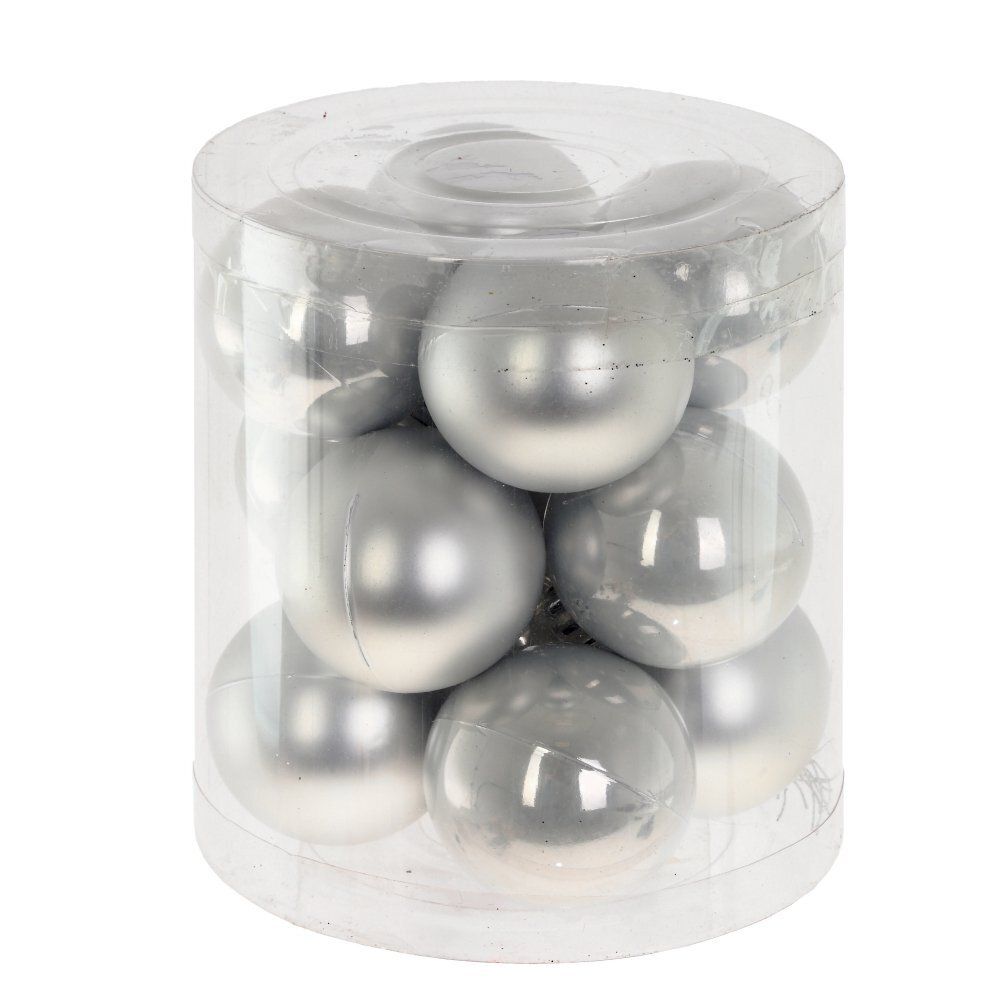 GAEM Набор из 12шт Украшение новогоднее "Шар", D 4 см, L9,5 W9,5 H10,5 см