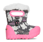 Сапоги утепленные детские Bogs B-Moc Bears Dark Grey