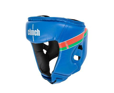 Шлем боксерский Clinch Olimp BLR синий C112B